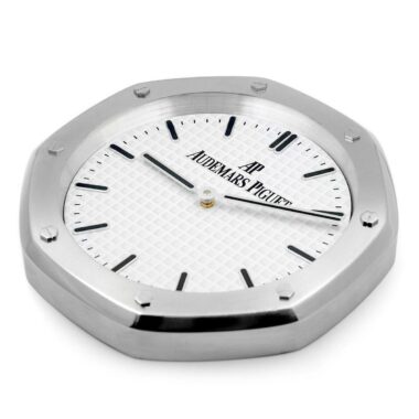 AUDEMARS PIGUET WALL CLOCK royal oak SILVER