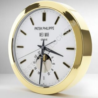 Patek Philippe Annual Calendar Style – Dealer Display Wall Clock 38cm (Ref. 5396 Tribute)
